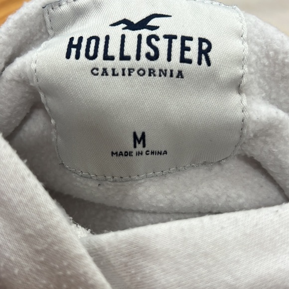 Hollister Medium white hooded sweatshirt - Picture 6 of 6